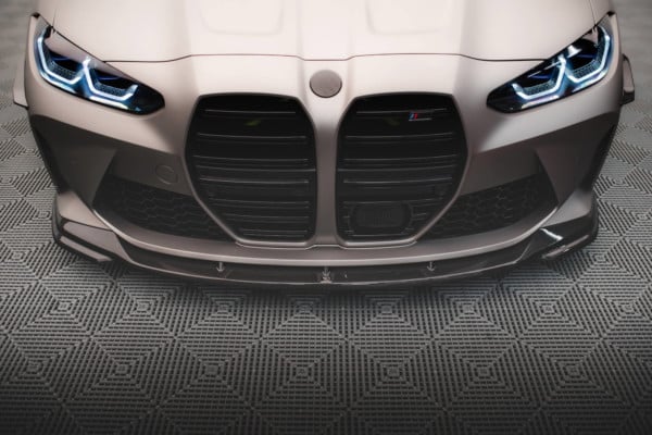 MAXTON DESIGN - Karbonový spoiler pod predný nárazník V.2 vhodné pre BMW M4 G82 / M3 G80 – Obrázok 6