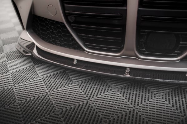 MAXTON DESIGN - Karbonový spoiler pod predný nárazník V.2 vhodné pre BMW M4 G82 / M3 G80 – Obrázok 7