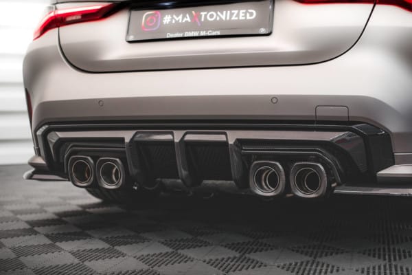 MAXTON DESIGN - Karbonový spoiler pod zadný nárazník vhodné pre BMW M4 G82 / M3 G80 – Obrázok 2