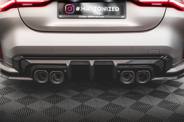 MAXTON DESIGN - Karbonový spoiler pod zadný nárazník vhodné pre BMW M4 G82 / M3 G80 – Obrázok 8