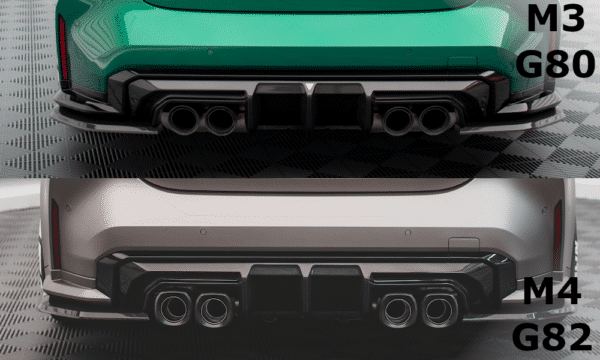 MAXTON DESIGN - Karbonový spoiler pod zadný nárazník vhodné pre BMW M4 G82 / M3 G80