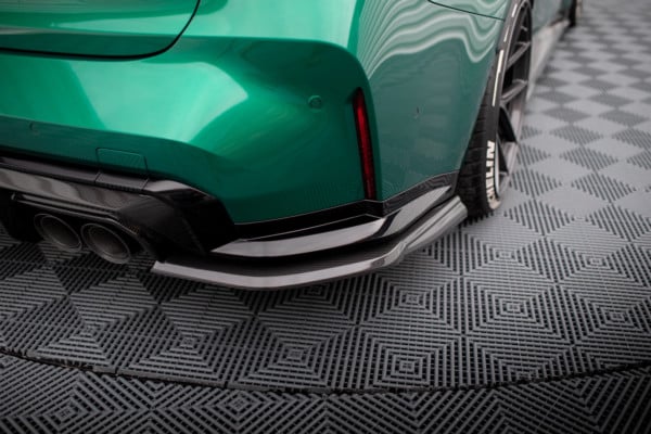 MAXTON DESIGN - Karbonové bočné difúzory zadného nárazníka vhodné pre BMW M3 G80 – Obrázok 3