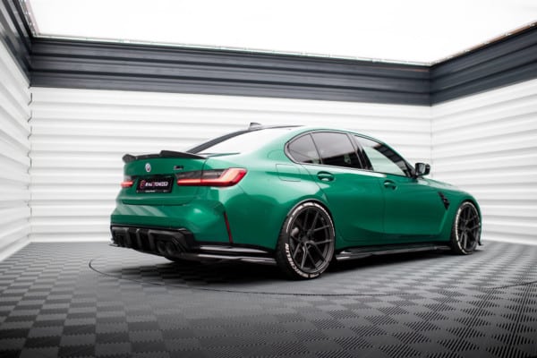 MAXTON DESIGN - Karbonové bočné difúzory zadného nárazníka vhodné pre BMW M3 G80 – Obrázok 6