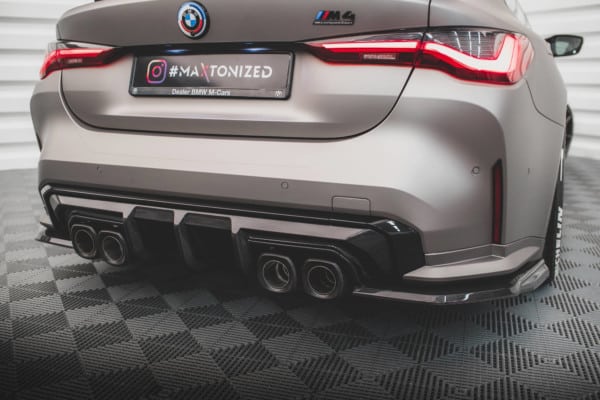 MAXTON DESIGN - Karbonové bočné difúzory zadného nárazníka vhodné pre BMW M4 G82 – Obrázok 7