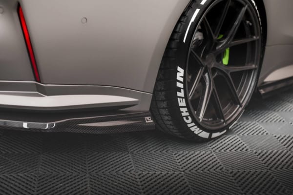 MAXTON DESIGN - Karbonové bočné difúzory zadného nárazníka vhodné pre BMW M4 G82 – Obrázok 8