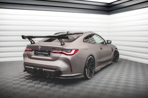 MAXTON DESIGN - Karbonové bočné difúzory zadného nárazníka vhodné pre BMW M4 G82 – Obrázok 6