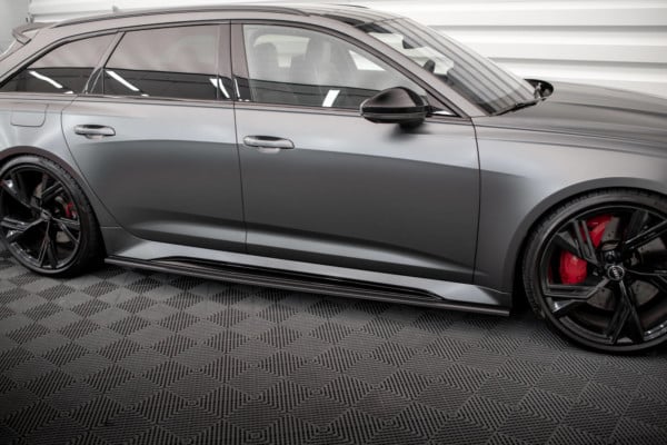 MAXTON DESIGN - Karbonové lišty pod bočné prahy AUDI RS6 C8/ RS7 C8 – Obrázok 2