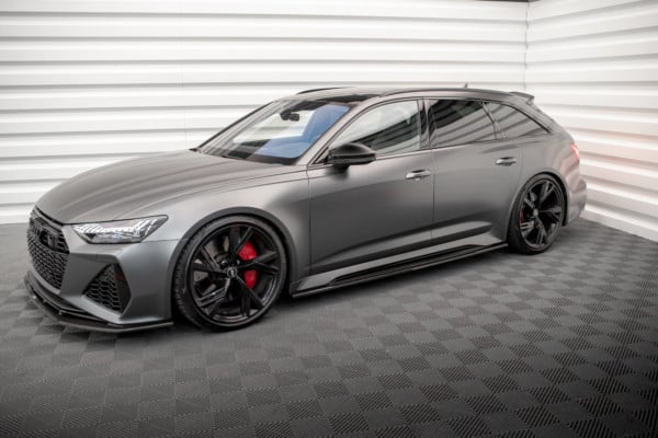 MAXTON DESIGN - Karbonové lišty pod bočné prahy AUDI RS6 C8/ RS7 C8 – Obrázok 3