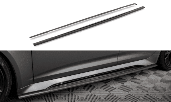 MAXTON DESIGN - Karbonové lišty pod bočné prahy AUDI RS6 C8/ RS7 C8
