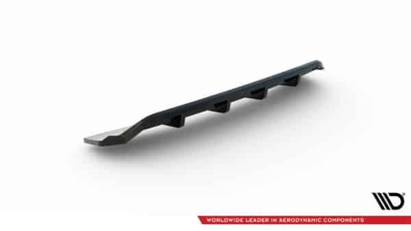 MAXTON DESIGN - Spoiler pod zadný nárazník AUDI A4 COMPETITION B9, Čierny lesk – Obrázok 5