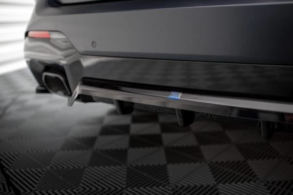 MAXTON DESIGN - Spoiler pod zadný nárazník vhodné pre BMW X3 M-PACK G01 FACELIFT, Čierny lesk – Obrázok 3