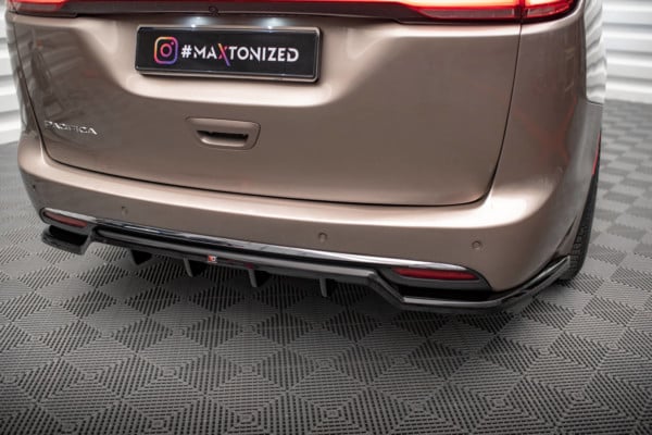 MAXTON DESIGN - Spoiler pod zadný nárazník CHRYSLER PACIFICA MK2, Čierny lesk – Obrázok 3