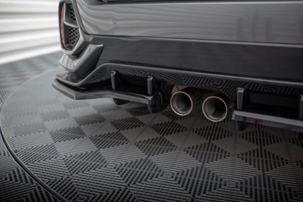 MAXTON DESIGN - Spoiler pod zadný nárazník HONDA CIVIC SPORT MK 10 , Čierny lesk – Obrázok 5