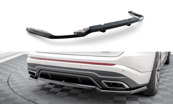 MAXTON DESIGN - Spoiler pod zadný nárazník FORD EDGE SPORT MK2, Čierny lesk