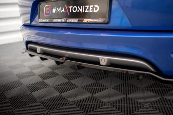 MAXTON DESIGN - Spoiler pod zadný nárazník RENAULT MEGANE GT LINE GRANDTOUR MK3 FACELIFT, Čierny lesk – Obrázok 4