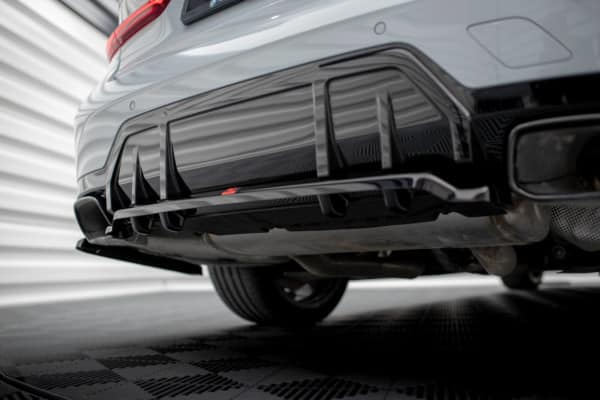 MAXTON DESIGN - Spoiler pod zadný nárazník V.1 vhodné pre BMW M340I G20 / G21 FACELIFT, Čierny lesk – Obrázok 2