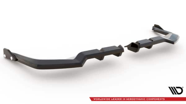 MAXTON DESIGN - Spoiler pod zadný nárazník V.1 HONDA CIVIC TYPE-R MK 11, Čierny lesk – Obrázok 6