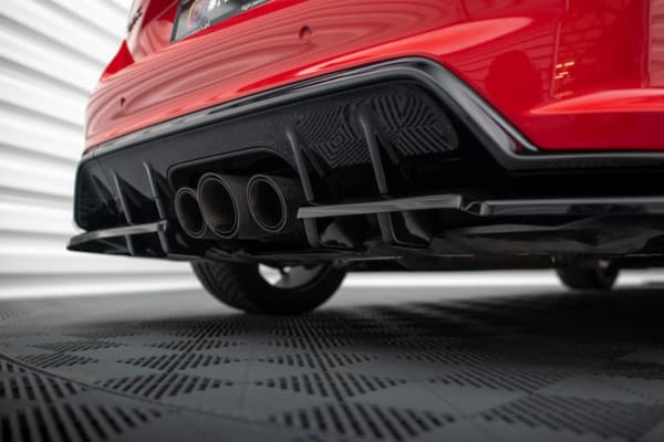 MAXTON DESIGN - Spoiler pod zadný nárazník V.1 HONDA CIVIC TYPE-R MK 11, Čierny lesk – Obrázok 5