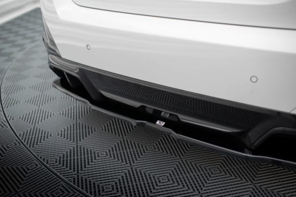 MAXTON DESIGN - Spoiler pod zadný nárazník V.2 vhodné pre BMW I4 M-PACK G26, Čierny lesk – Obrázok 2