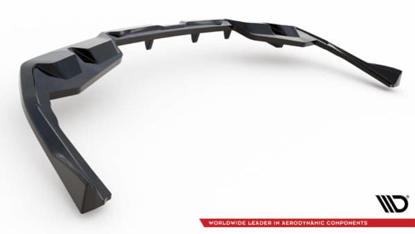 MAXTON DESIGN - Spoiler pod zadný nárazník V.2 vhodné pre BMW I4 M-PACK G26, Čierny lesk – Obrázok 7
