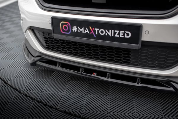 MAXTON DESIGN - Spoiler pod predný nárazník FORD EDGE SPORT MK2, Čierny lesk – Obrázok 4