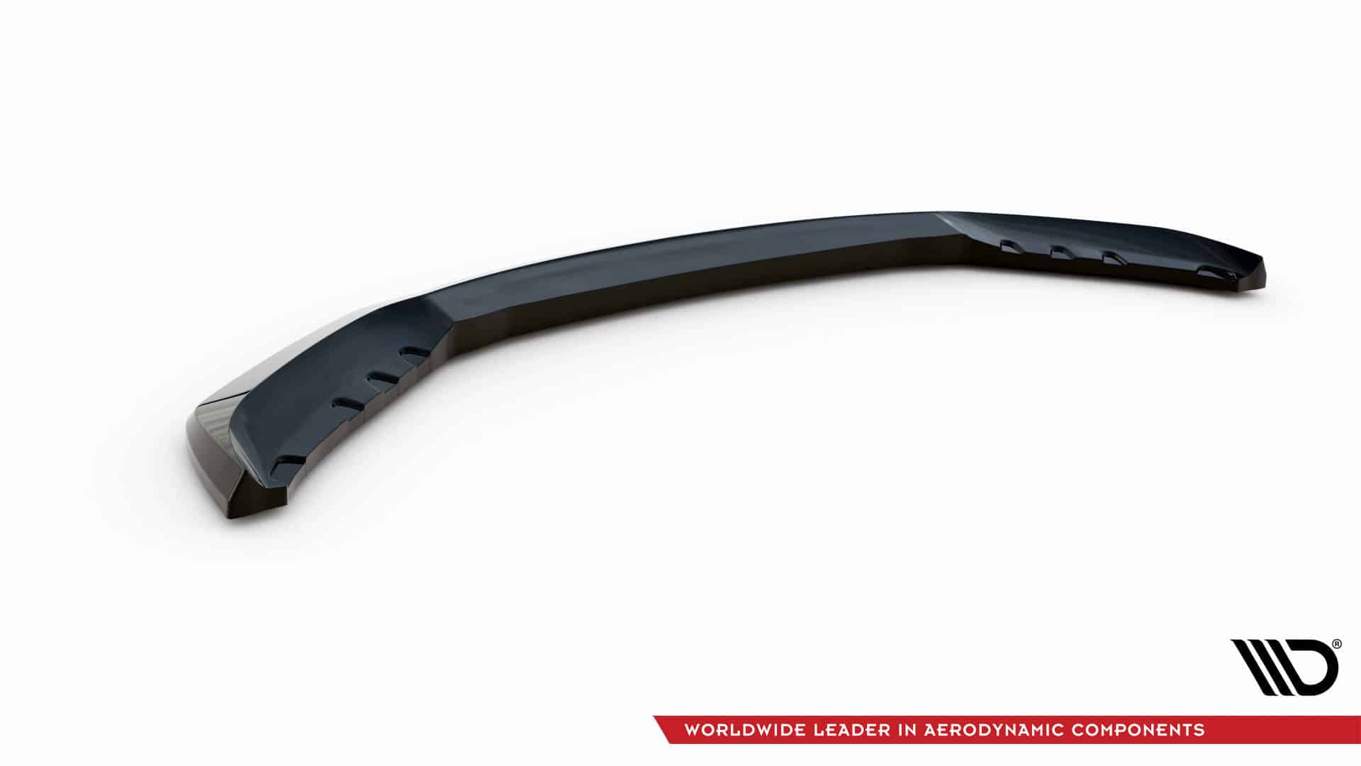 MAXTON DESIGN - Spoiler pod predný nárazník V.1 vhodné pre BMW 4 GRAN COUPE F36, Čierny lesk – Obrázok 6