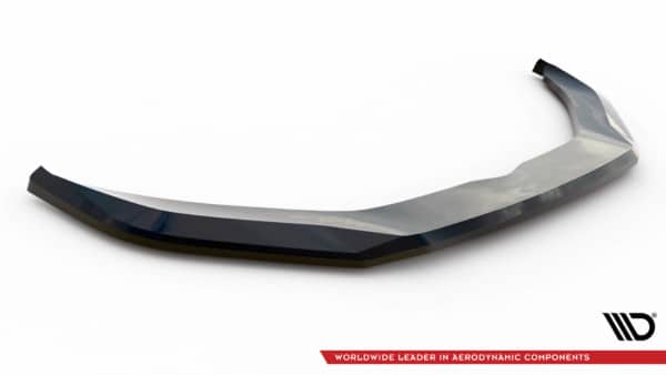 MAXTON DESIGN - Spoiler pod predný nárazník V.1 PORSCHE PANAMERA E-HYBRID 971 FACELIFT, Čierny lesk – Obrázok 5