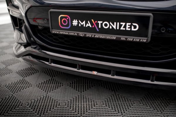 MAXTON DESIGN - Spoiler pod predný nárazník V.2 vhodné pre BMW X4 M-PACK G02, Čierny lesk – Obrázok 4