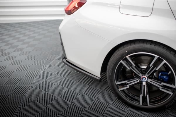 MAXTON DESIGN - Bočné difúzory zadného nárazníka vhodné pre BMW M-PACK G20 / G21 FACELIFT, Čierny lesk – Obrázok 3