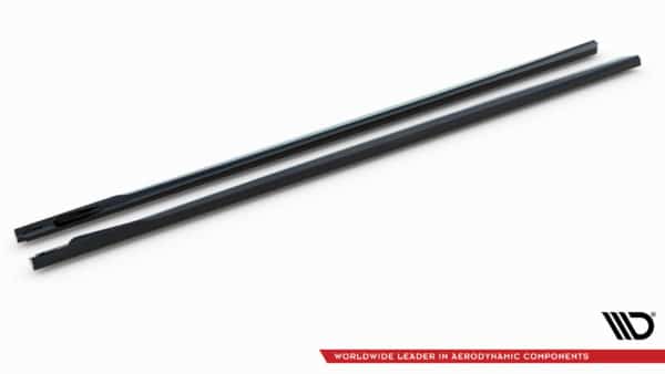 MAXTON DESIGN - Lišty pod bočné prahy vhodné pre BMW 3 M340I / M-PACK G20 / G21 FACELIFT, Čierny lesk – Obrázok 5