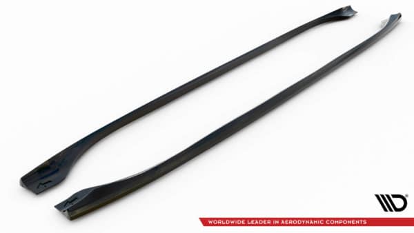 MAXTON DESIGN - Lišty pod bočné prahy CHRYSLER PACIFICA MK2, Čierny lesk – Obrázok 6