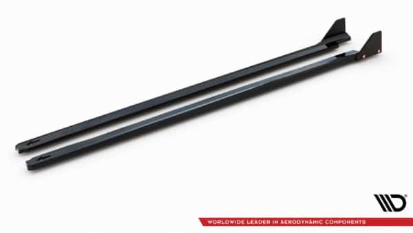 MAXTON DESIGN - Lišty pod bočné prahy HONDA CIVIC SPORT MK 10 , Čierny lesk – Obrázok 6