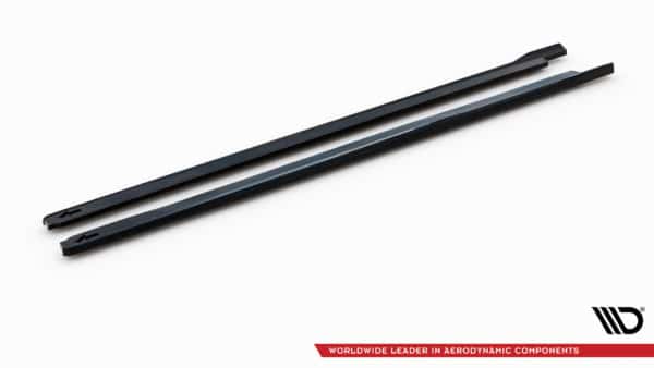 MAXTON DESIGN - Lišty pod bočné prahy HONDA CIVIC SPORT MK 10 , Čierny lesk – Obrázok 5