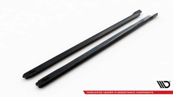 MAXTON DESIGN - Lišty pod bočné prahy HONDA CIVIC SPORT MK 10 , Čierny lesk – Obrázok 6