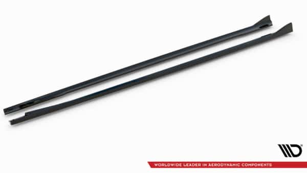 MAXTON DESIGN - Lišty pod bočné prahy V.1 vhodné pre BMW I4 M-PACK G26, Čierny lesk – Obrázok 6