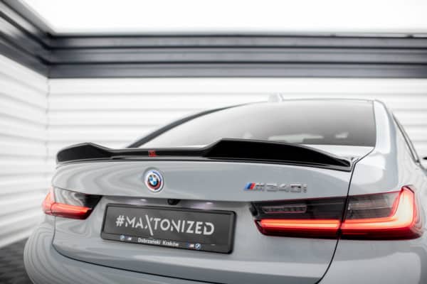MAXTON DESIGN - Predĺženie spoilera 3D vhodné pre BMW 3 M340I / M-PACK SEDAN G20 FACELIFT, Čierny lesk – Obrázok 3