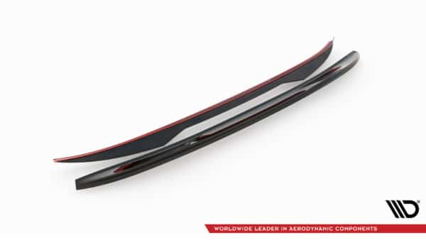 MAXTON DESIGN - Predĺženie spoilera 3D vhodné pre BMW X4 M-PACK G02, Čierny lesk – Obrázok 6
