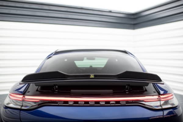 MAXTON DESIGN - Predĺženie spoilera 3D PORSCHE PANAMERA E-HYBRID 971 FACELIFT, Čierny lesk – Obrázok 7