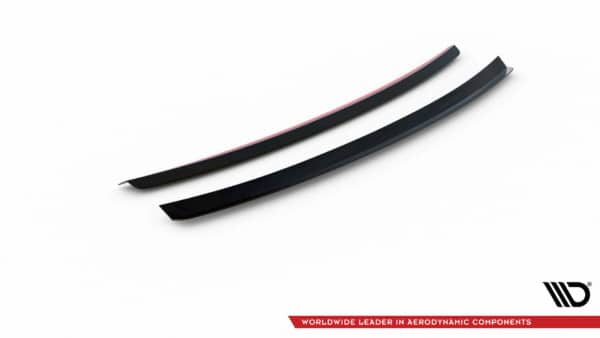 MAXTON DESIGN - Predĺženie spoilera AUDI A4 SEDAN S-LINE B7, Čierny lesk – Obrázok 5