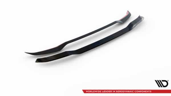 MAXTON DESIGN - Predĺženie spoilera vhodné pre BMW X3 G01, Čierny lesk – Obrázok 6