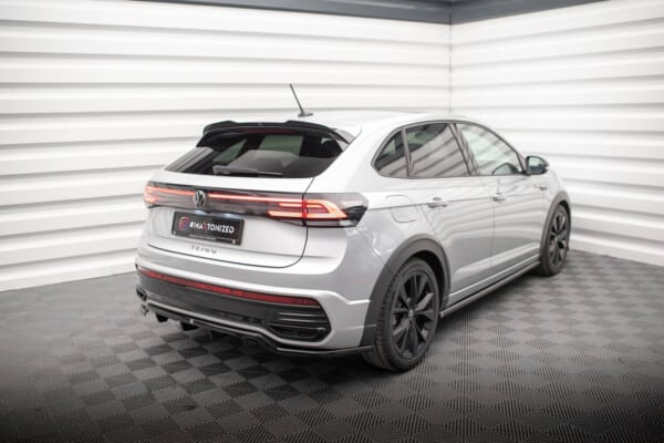 MAXTON DESIGN - Predĺženie spoilera VOLKSWAGEN TAIGO R-LINE MK1, Čierny lesk – Obrázok 2