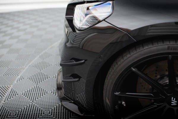 MAXTON DESIGN - Plutvy nárazníka vhodné pre BMW M2 G87, Čierny lesk – Obrázok 4