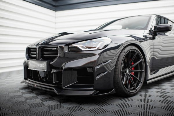 MAXTON DESIGN - Plutvy nárazníka vhodné pre BMW M2 G87, Čierny lesk – Obrázok 7