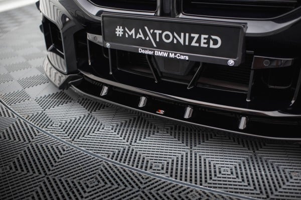MAXTON DESIGN - Spoiler pod predný nárazník V.3 vhodné pre BMW M2 G87, Čierny lesk – Obrázok 3