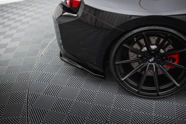 MAXTON DESIGN - Bočné difúzory zadného nárazníka V.1 vhodné pre BMW M2 G87, Čierny lesk – Obrázok 4