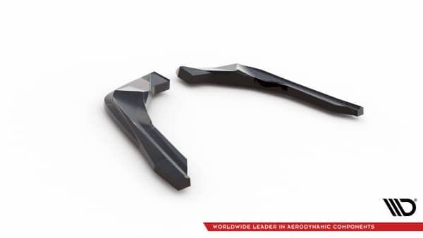 MAXTON DESIGN - Bočné difúzory zadného nárazníka V.1 vhodné pre BMW M2 G87, Čierny lesk – Obrázok 6