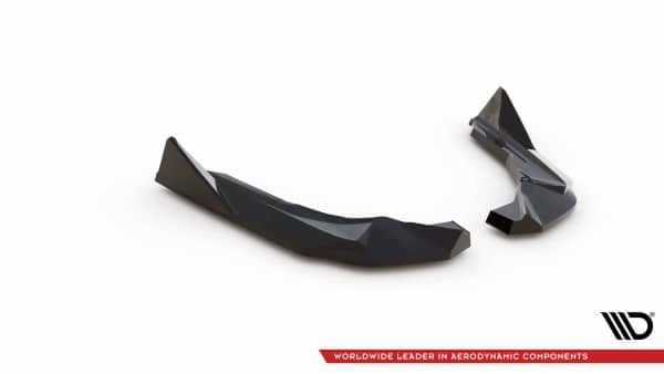 MAXTON DESIGN - Bočné difúzory zadného nárazníka V.2 vhodné pre BMW M2 G87, Čierny lesk – Obrázok 5