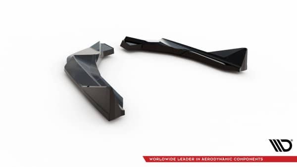 MAXTON DESIGN - Bočné difúzory zadného nárazníka V.2 vhodné pre BMW M2 G87, Čierny lesk – Obrázok 6