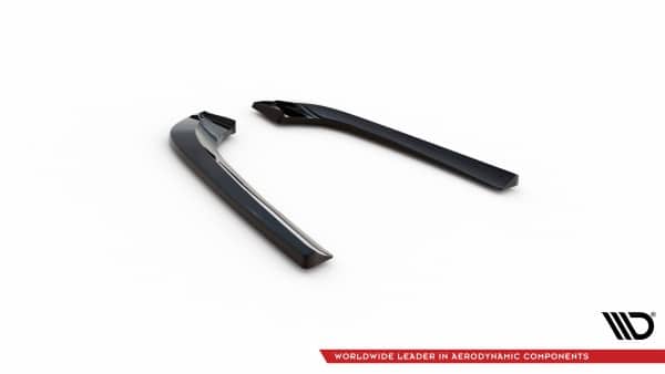 MAXTON DESIGN - Bočné difúzory zadného nárazníka V.2 MERCEDES-BENZ CLK W209, Čierny lesk – Obrázok 6
