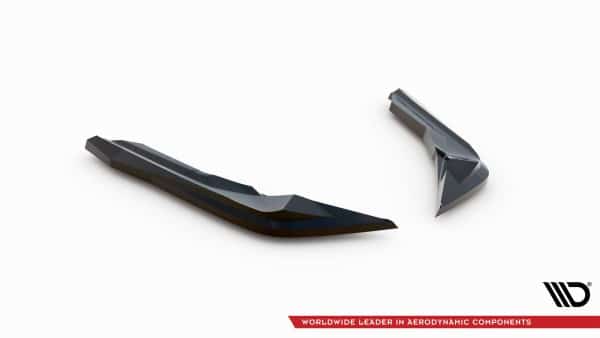 MAXTON DESIGN - Bočné difúzory zadného nárazníka V.3 vhodné pre BMW M2 G87, Čierny lesk – Obrázok 5